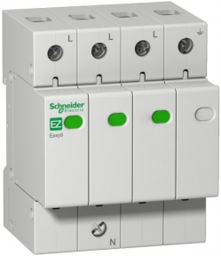 Пристрій захисту імпульсних перенапруг Schneider EZ9 3Р+N/45кА/20кА/1,5кВ EZ9L33745