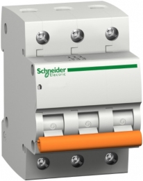 Автоматичний вимикач Schneider ВА63 3П 50A C 11228