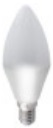Лампа Lemanso світлодіодна 9W С37 E14 1080LM 4000K 175-265V / LM3053 559090