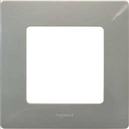Legrand ETIKA Рамка 1-постова Світла галька 672521