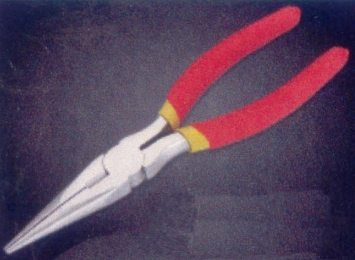 Довгогубці прямі LEMANSO 125 мм LTL20008 червоно-жовті 111008