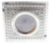 Спот Lemanso ST6304 прозорий MR16 + підсвітка 3W RGB з драйвером 632190