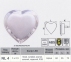 Нічник Lemanso Серце мультик 3 LED / NL135 311008
