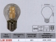 Лампа Lemanso світлодіодна 6W G45 E27 COB 660LM 6500K 220V / LM3089